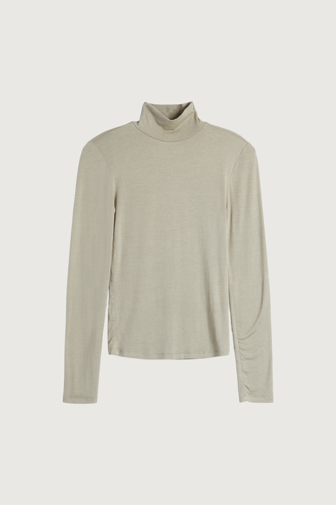 Turtleneck Long Sleeve Top | OAK + FORT – OAK + FORT USA