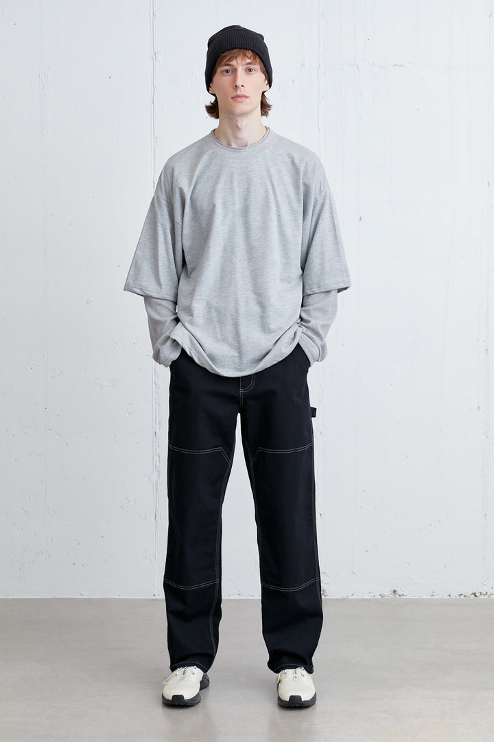 LAYERED CREWNECK