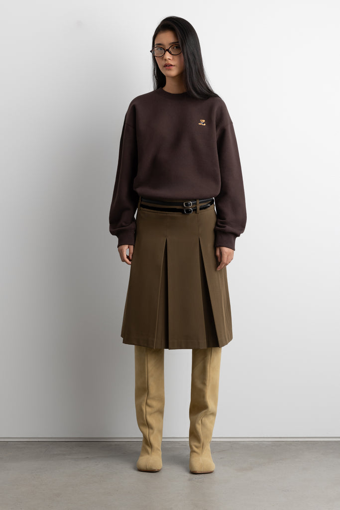 Fleece Studio Sweatshirt | OAK + FORT – OAK + FORT USA