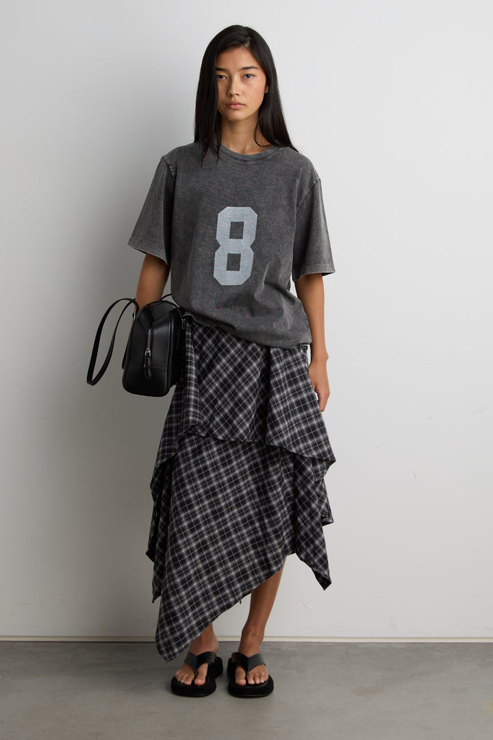 GRAPHIC T-SHIRT in GD GREY NUMBER — alternate angle