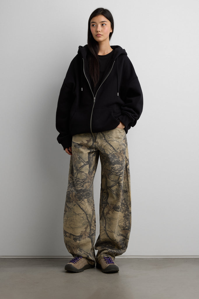 Fleece Studio Zip-Up Hoodie | OAK + FORT – OAK + FORT USA