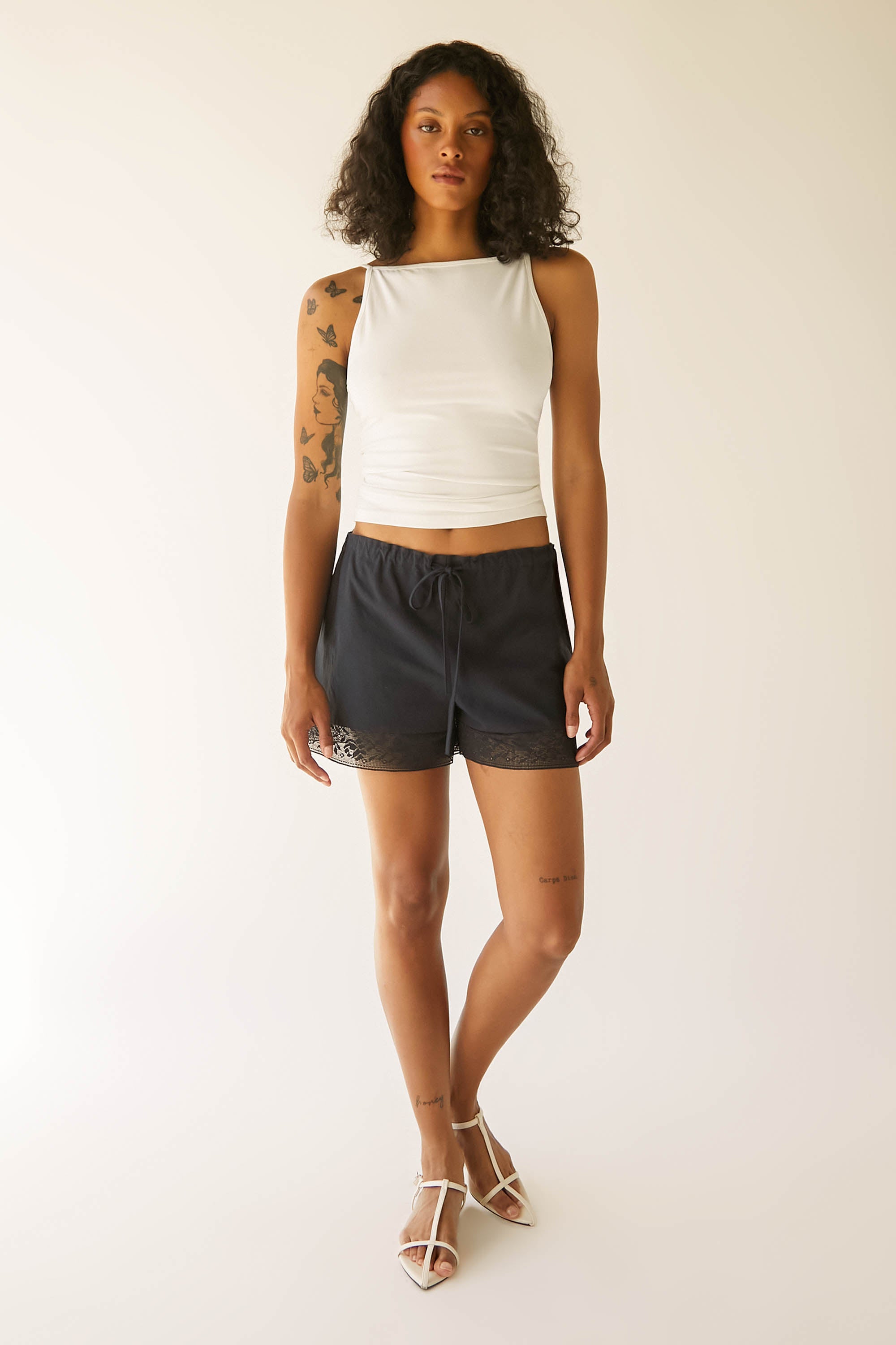 venicew Hangtang Top/タンクトップ HIGH NECK TANK TOP – OAK + FORT USA
