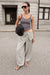 Form cami tank top in dark gull grey — main image