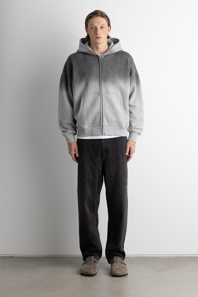 Oversized Boxy Zip Up Hoodie | OAK + FORT – OAK + FORT USA