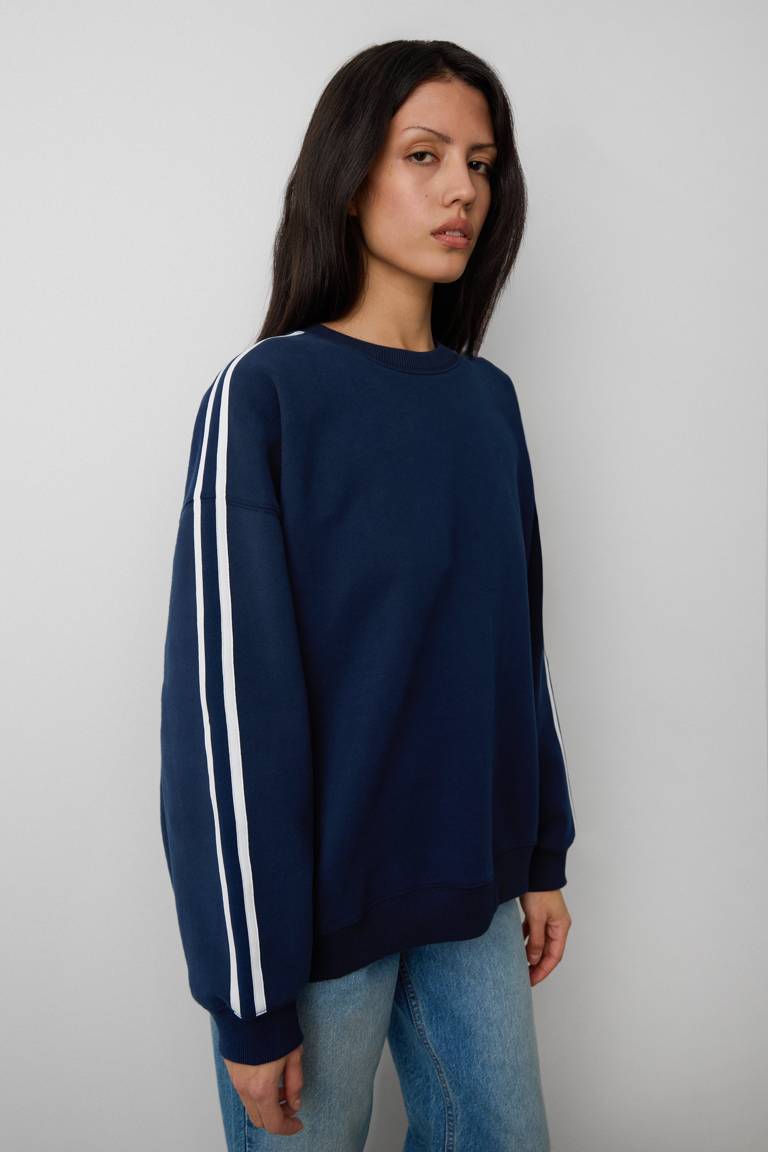 Fleece Studio Crewneck Sweatshirt | OAK + FORT – OAK + FORT USA