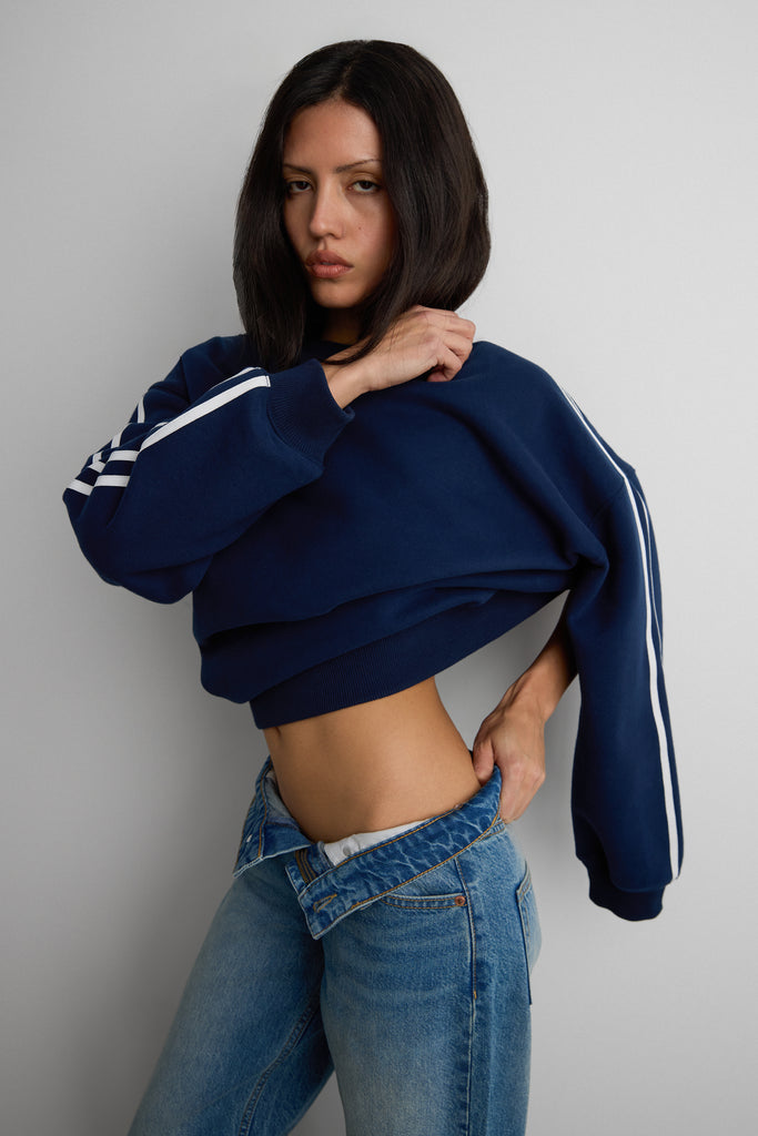 Fleece Studio Crewneck Sweatshirt | OAK + FORT – OAK + FORT USA