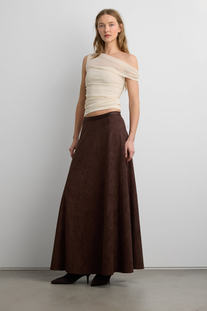 トップス Museum of Daily : MOD Layered Tops size2 Off The Shoulder Layered Mesh Top | OAK + FORT – OAK + FORT USA