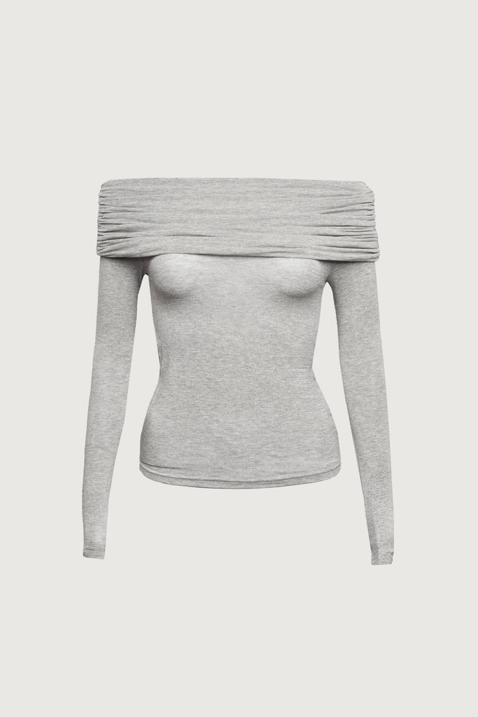 OFF THE SHOULDER FOLD-OVER TOP | OAK + FORT – OAK + FORT USA