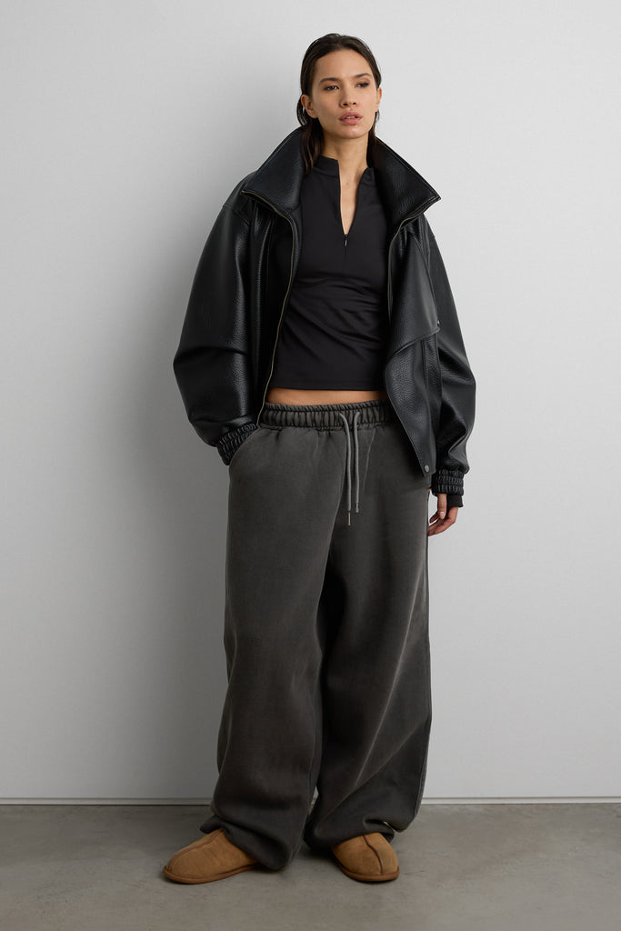 値下げ HALF OPEN LONG TOP Ameri（アメリ）の「HALF OPEN LONG TOP（ニット/セーター）」 - WEAR
