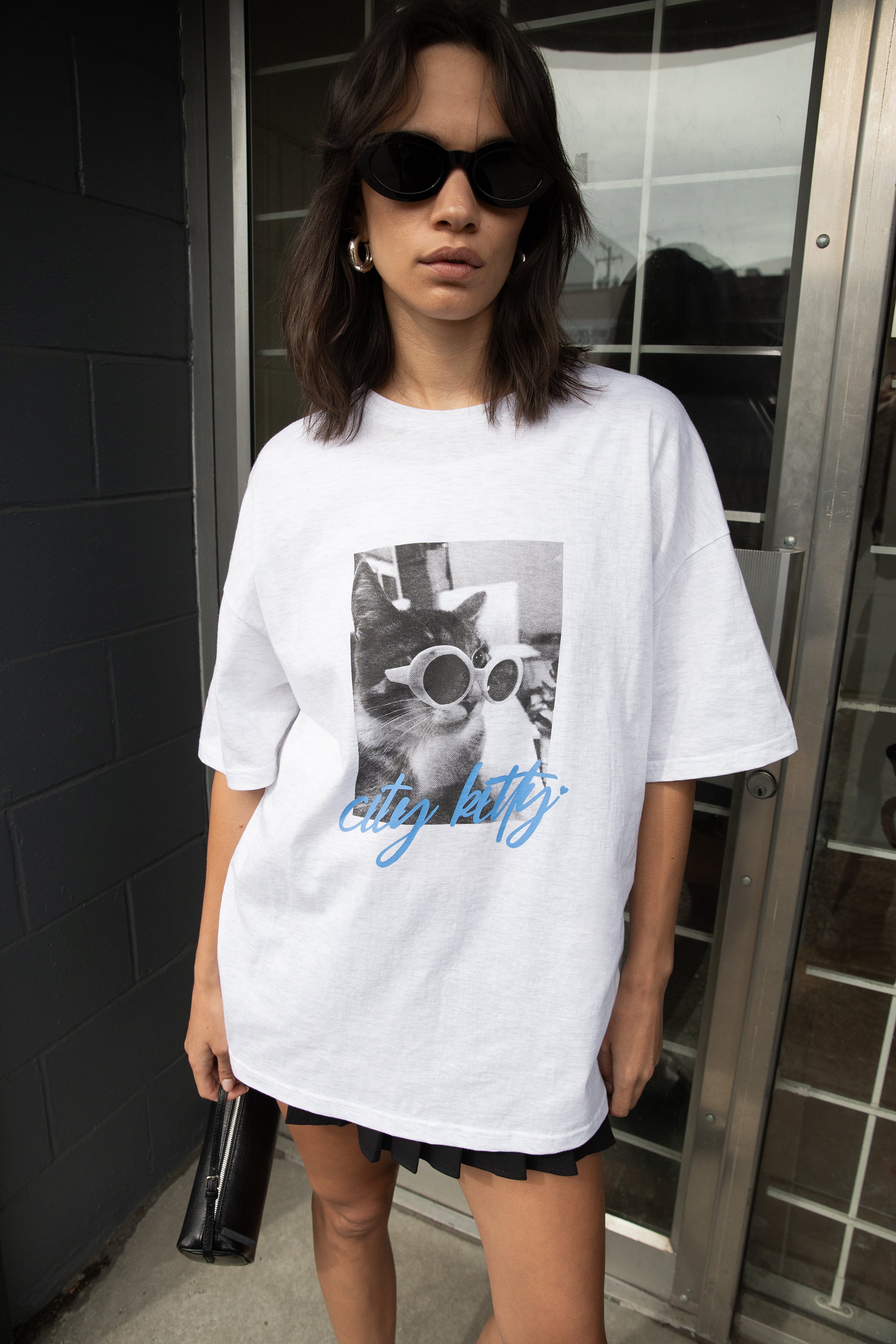 City Kitty Graphic T-Shirt | OAK + FORT – OAK + FORT USA