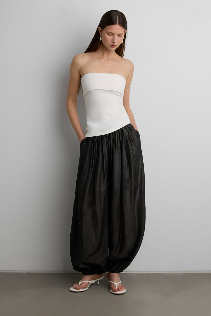 Fold Over Tube Top | OAK + FORT – OAK + FORT USA