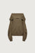 Slouchy oversized hoodie in canteen — main image