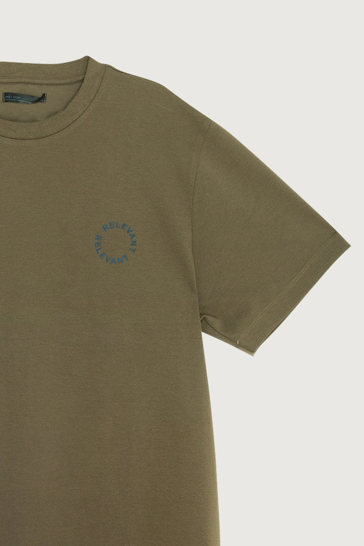 GRAPHIC T-SHIRT in Beech Legion Blue — alternate angle