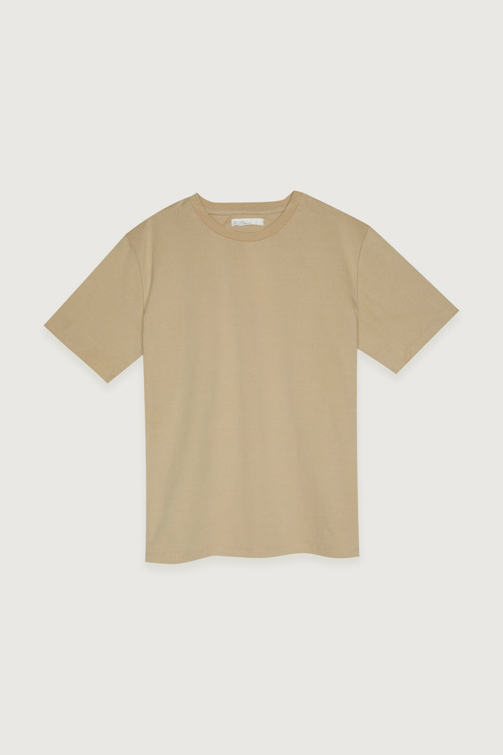 CORE TEE in Beige — alternate angle