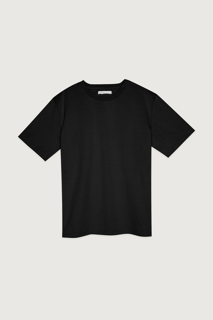 CORE TEE in Black — alternate angle