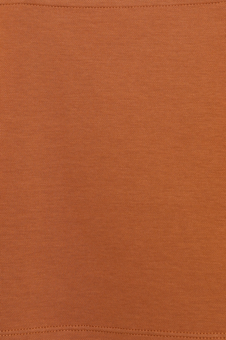 PUFF SLEEVE BLOUSE in Argan Oil — alternate angle