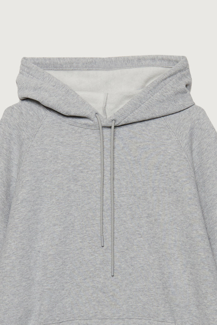 RELAXED FIT HOODIE in Dark Heather Grey — alternate angle