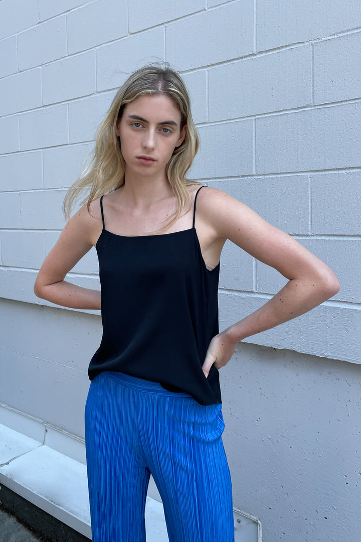 TANK TOP in Black — alternate angle